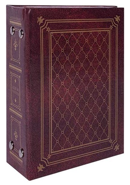 Deri Görünümlü Fotoğraf Albümü - 10X15 Bordo