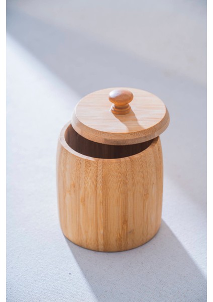 Bambu Kapaklı Kavanoz - 13 cm fiyatları
