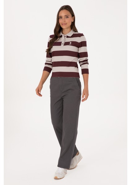 Kadın Antrasit Pantolon (Kanvas-Chino) 50316895-VR006 modelleri