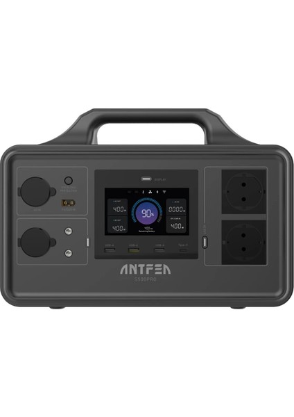 Antfea S500PRO Taşınabilir Güç Sistemi 500W (Yaşam Aküsü, Güç Istasyonu, Taşınabilir Akü)
