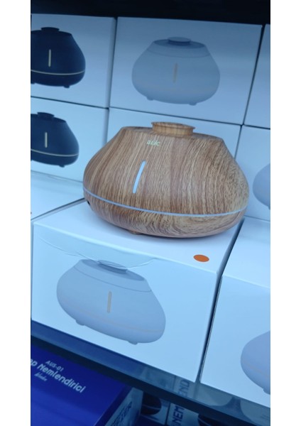 3D Alev Efektli Aromaterapi Difüzör | Renkli Işıklı Hava Nemlendirici ve Uçucu Yağ Difüzörü | Masaüstü & Yatak Odası Kullanımı Için