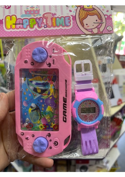 Taşınabilir Su Oyunu ve Dijital Saat