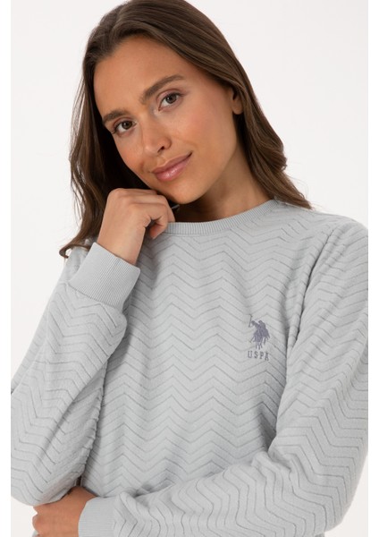 Kadın Gri Melanj Pijama Takım 50318820-VR086 fiyatları