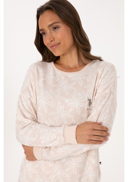 Kadın Krem Pijama Takım 50318876-VR071 fiyatları