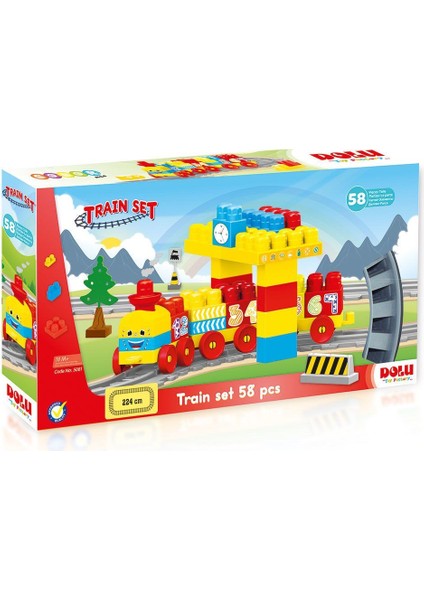 5081 Tren Yol Set 58 Parça