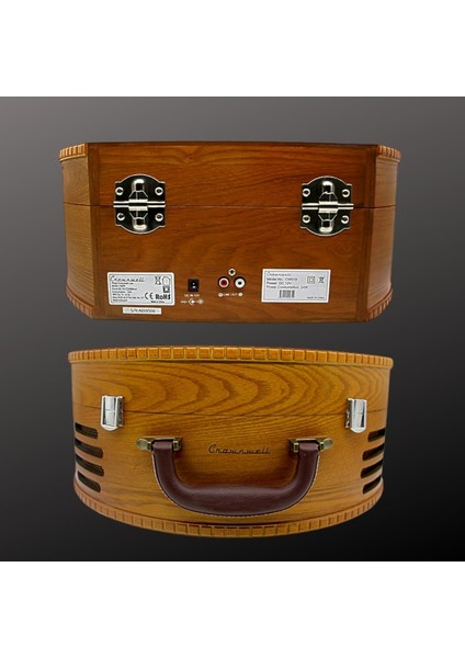 Pikap Crownwell Lion Ahşap Klasik Plak Çalar Bluetooth USB Sd Kart Okuyuculu modelleri