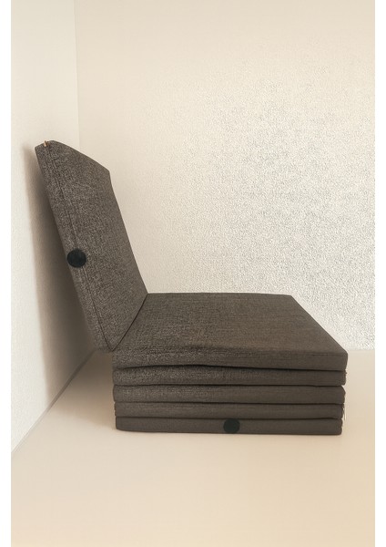 Multipurpose 5 In 1 Gri Çift Kişilik Katlanır Süngerli Misafir Yer Yatağı ve Balkon Minderi 7cm fırsatları