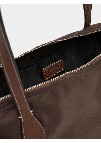 Teknik Kumaş Shopper Çanta L modelleri