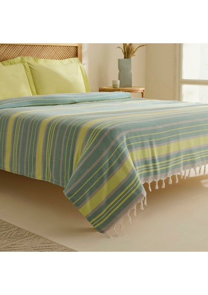 Lynora Çift Kişilik Peştamal Pike Takımı Haki fiyatları