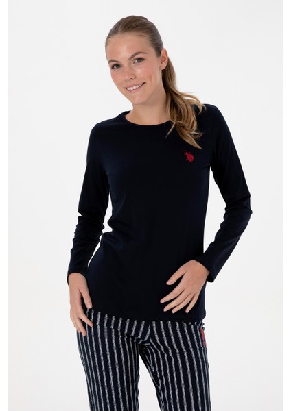 Kadın Lacivert Pijama Takım 50318883-VR033 modelleri