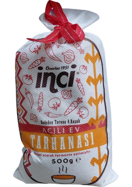 Inci Tarhana Toz 500 gr (Acılı)