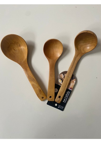 %100 Doğal Bambu Kaşık Dekoratif Yemek Kaşığı Olarak Da Kullanılabir