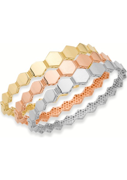 14 Ayar Petek Bilezik - 7,80GR.