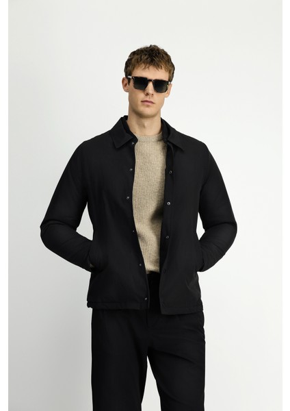 Regular Fit Bebe Yaka Çıtçıtlı Mont fiyatları