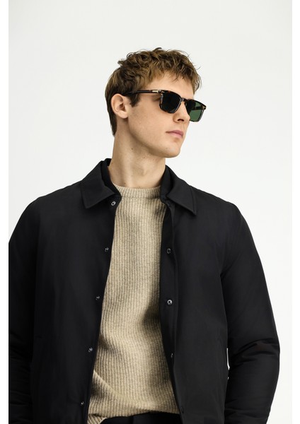 Regular Fit Bebe Yaka Çıtçıtlı Mont indirimleri