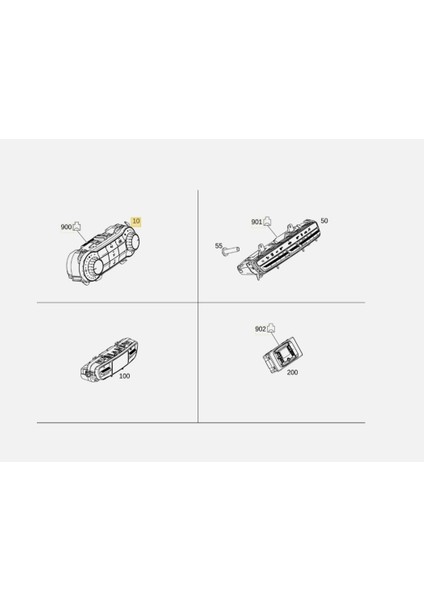 Mercedes Benz Vito 111/114 W447 W448 V260 2016/2023 Dijital Klima Kontrol Paneli Ünitesi fiyatları