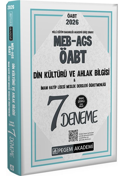 2026 MEB AGS ÖABT Din Kültürü Ve Ahlak Bilgisi İmam Hatip Lisesi