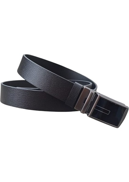 Erkek Kemer Otomatiktokalı Hakiki Deri Genişlik 3.50 cm