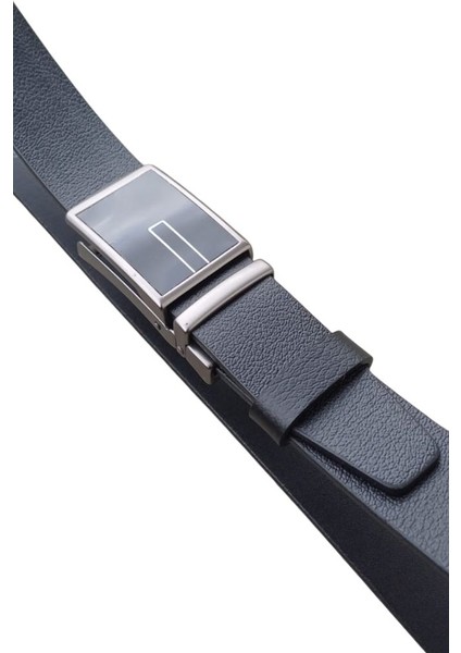 Erkek Kemer Otomatiktokalı Hakiki Deri Genişlik 3.50 cm