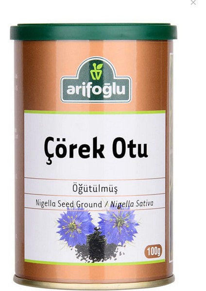 Çörek Otu Öğütülmüş 100g (Tenek Kutu) fiyatları