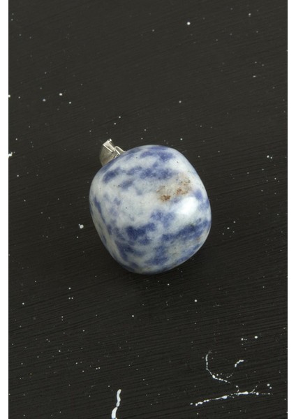 Resveq Sodalit Doğaltaş Kolye Ucu-Açık Mavi fiyatları