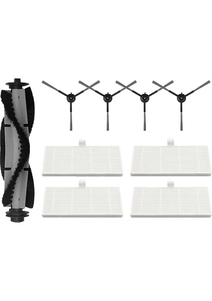 9 Adet Yedek Parçalar Vactidy T7 T8 Elektrikli Süpürge Aksesuarları Yıkanabilir Ana Yan Fırça Hepa Filtre (Yurt Dışından)