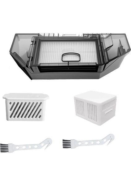 Roborock G20S Ultra Saros 10R Robot Süpürge Gümüş Iyonlar Koku Giderici Parçacıklar Yedek Toz Kutusu Fırçası (Yurt Dışından)