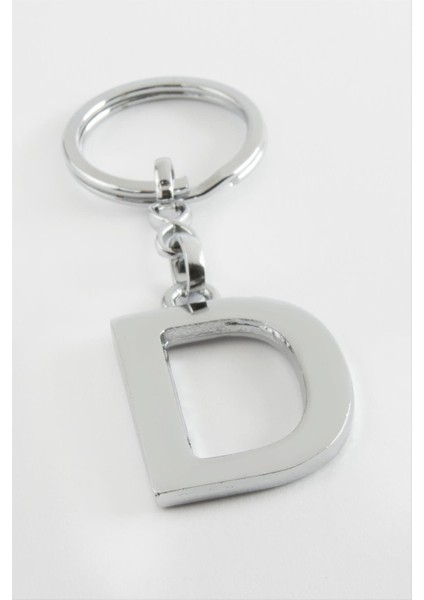 Ds-Derin Metal Harf Anahtarlık-D