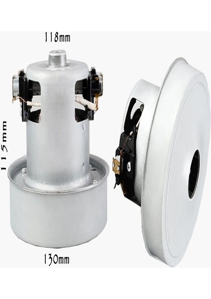 Süpürge Motoru (SRV30) Mite Buster Küçük Düz (1200 W)