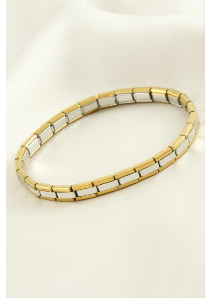 Ds-Derin Italyan Çelik Bileklik-Renkli