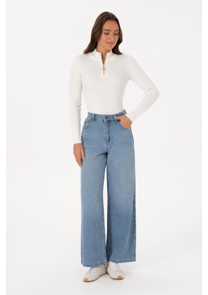 Kadın Açık Mavi Pantolon (Jean) 50316568-DN0021