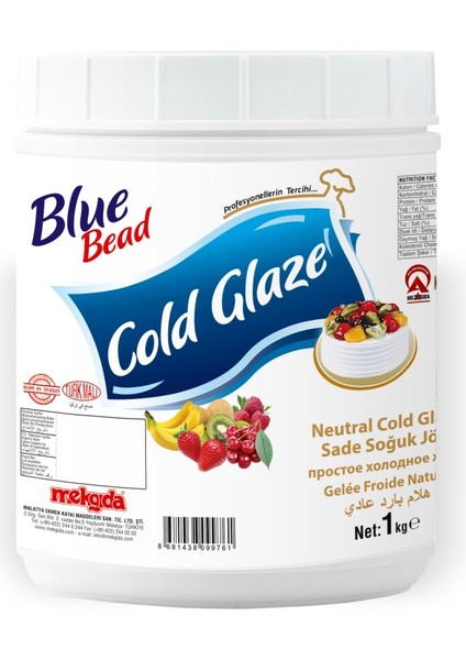 Soğuk Pasta Jölesi Sade 1 kg (Cold Glaze)