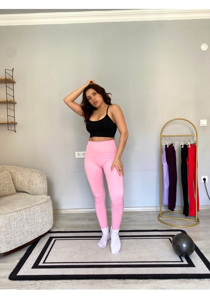Kelebek Büzgü Push Up Etkili Seamless Toparlayıcı Spor Tayt modelleri