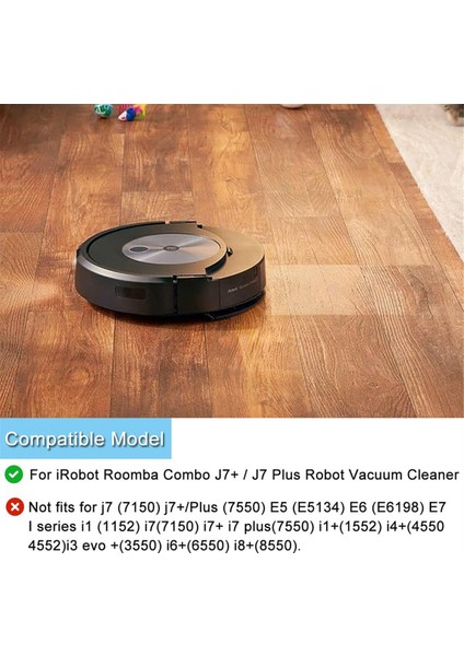Combo J7+ / J7 Plus Robot Süpürge Için Yedek Parçalar Aksesuarlar Ana Yan Fırçalar Filtreler Moplar (Yurt Dışından) fırsatları