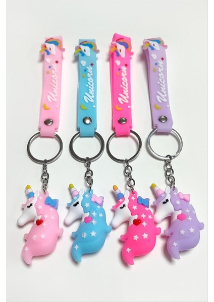 Ds-Derin Unicrn Silikon Anahtarlık-Renkli modelleri
