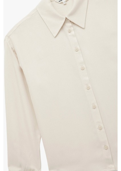 Kadın Koton x Sima Tarkan - Uzun Kollu Oversize Gömlek 6WAK60052EW fırsatları