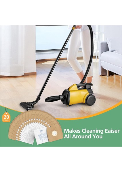 Stil mm 3670 ve 3680 Serisi Bidon Süpürgeleriyle Uyumlu 20 Paket Stil mm Vakum Torbası (Yurt Dışından) fiyatları