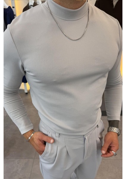 Yarım Balıkçı Pamuk Örme Likralı Esnek Rahat Kumaş Pileli Pantolonlu Takım fiyatları