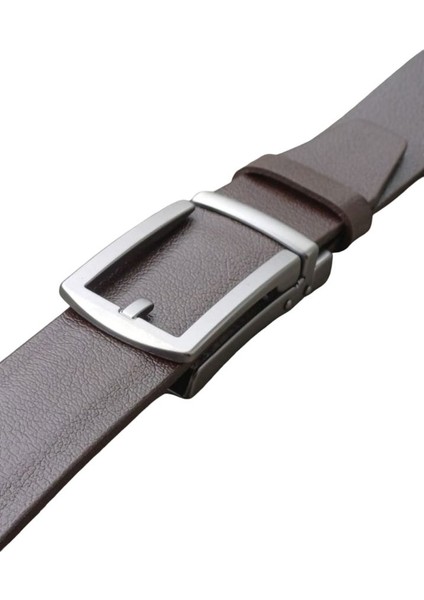 Erkek Kemer Otomatiktokalı Hakiki Deri Genişlik 3.50 cm
