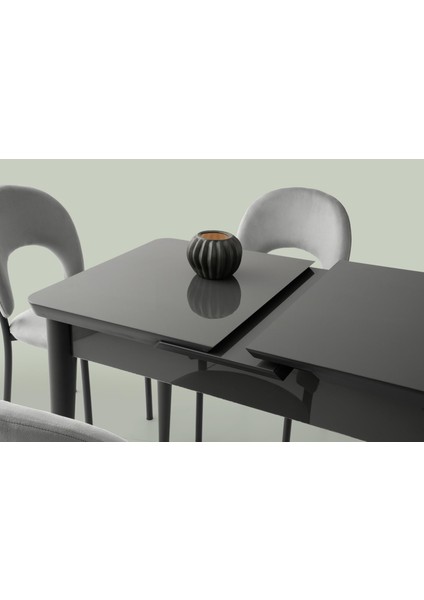 Tekno Hilal Mdf Açılır Mutfak Masa Sandalye Takımı 60X100 modelleri