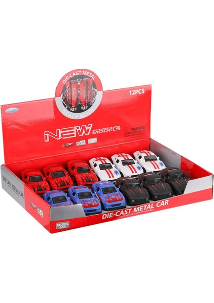 FY6148-12D Metal Çek Bırak Araba -Kidmar Oyuncak