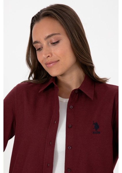 Kadın Plum Gömlek Basic 50316518-VR177 fiyatları