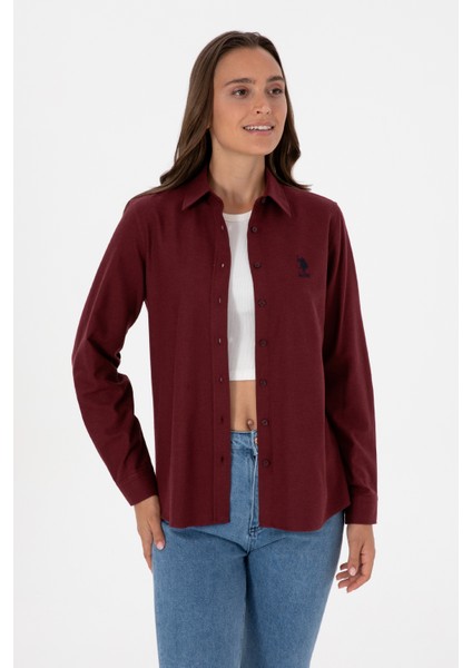 Kadın Plum Gömlek Basic 50316518-VR177 modelleri