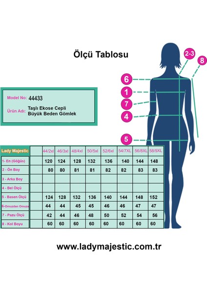Büyük Beden Ekose Desenli Simli Rahat Kalıp Kadın Gömlek indirimleri