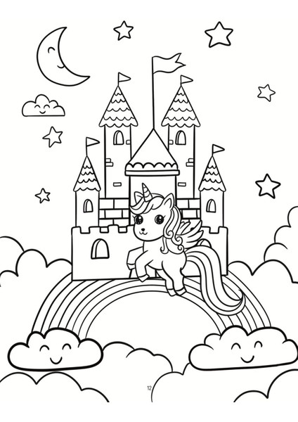 Unicorn Dünyası Boyama Kitabı fiyatları