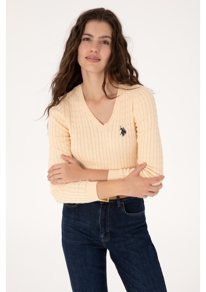 Kadın Yavruağzı Kazak /triko 50313625-VR053