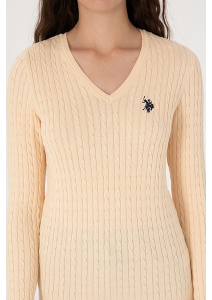 Kadın Yavruağzı Kazak /triko 50313625-VR053