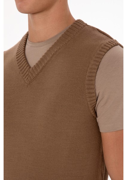 Erkek Vizon Süveter 50318158-VR052