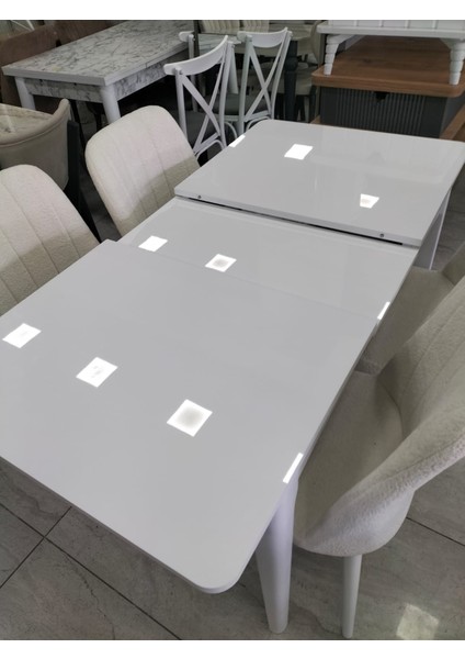 120 x 70 Ortadan Acılır Masa Takımı fiyatları