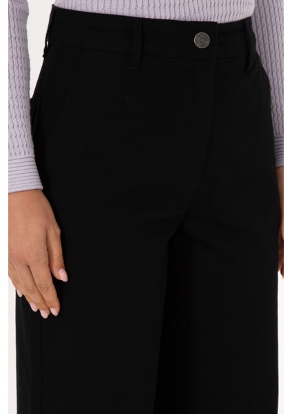 Kadın Siyah Pantolon (Kanvas-Chino) 50316913-VR046 indirimleri